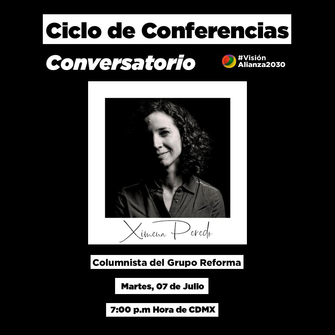 JuanPizanaMtz's tweet photo. "Dejemos de esperar que personas moralmente corrompidas nos diga que hacer, pensemos que vamos a hacer nosotros" @ximenaperedor

 @Alianza2030 Gracias por la gran oportunidad de aprender de la Gran Columnista Ximena Peredor https://t.co/v9tcctoeCc