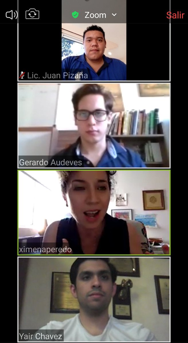 JuanPizanaMtz's tweet photo. "Dejemos de esperar que personas moralmente corrompidas nos diga que hacer, pensemos que vamos a hacer nosotros" @ximenaperedor

 @Alianza2030 Gracias por la gran oportunidad de aprender de la Gran Columnista Ximena Peredor https://t.co/v9tcctoeCc