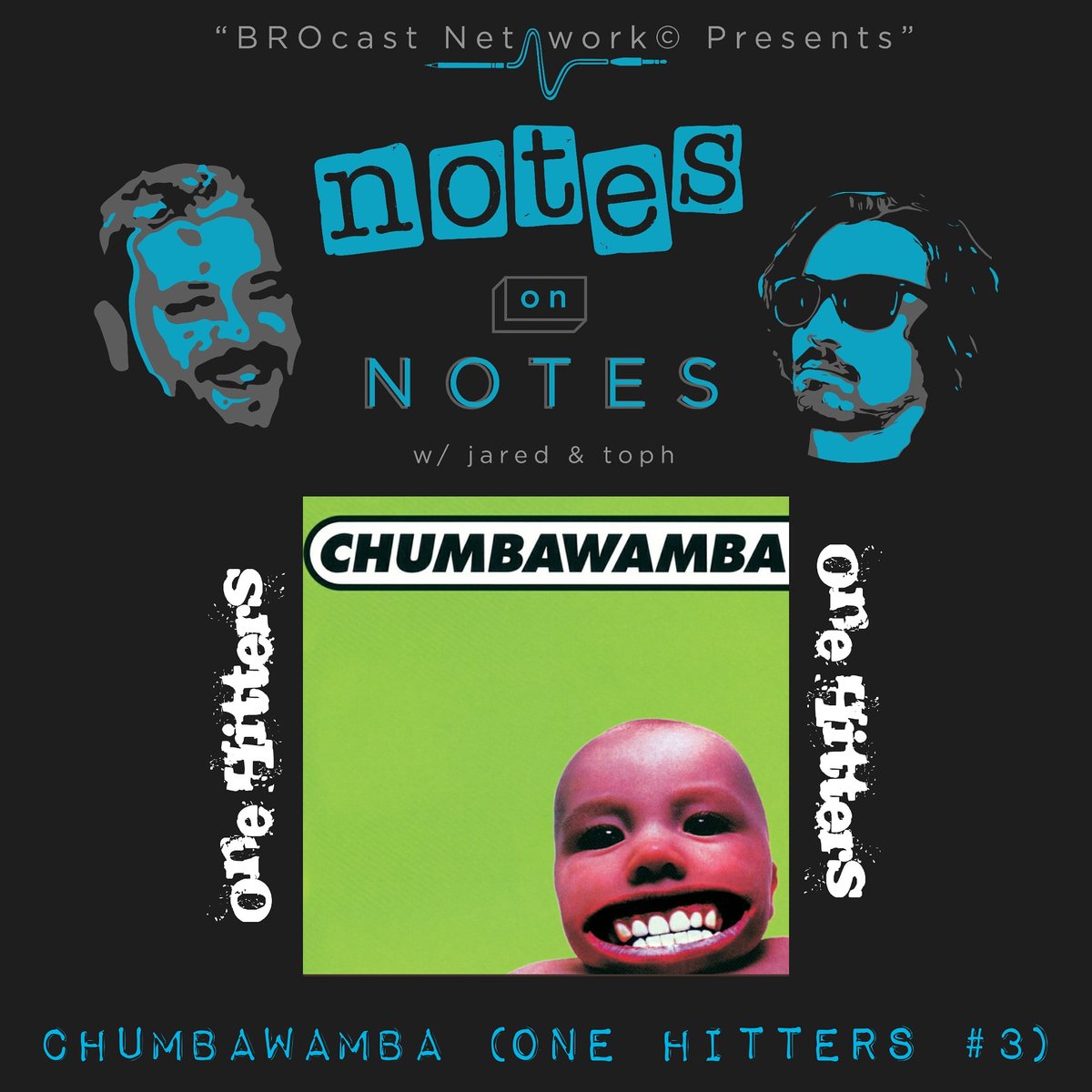 jaBROnisPOD's tweet image. We&apos;ll be singing when we&apos;re winning because it&apos;s time for another edition of One Hitters this Monday on Notes On Notes! We will (sort of) discuss Chumbawamba and their 1997 album, Tubthumper!

#NotesOnNotes #podcasts #podcast #onehit #onehitters #onehitwonder #comedy #albumreview