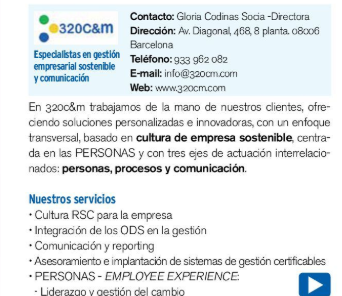 Corresponsables's tweet photo. Consulta las iniciativas de #RSE de @320CyM en el #AnuarioCorresponsables2020 👉 https://t.co/XIe2fhvcix https://t.co/PZu37BpDFG