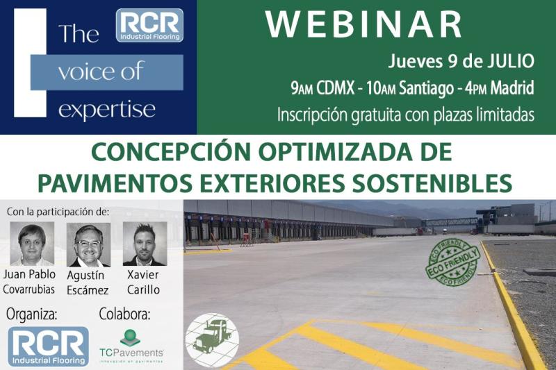 Los invitamos a este interesante Webinar donde podrán conocer detalles del sistema Optipave VRS que puede ser especificado en patios de maniobras.
Optipave VRS es un sistema que permite ahorros en la inversión y puntaje para certificaciones
Inscripciones lnkd.in/eV6giXF