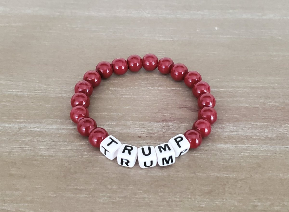 I just stated selling Trump bracelets! Here are some of my designs. Everything can be customized. Many more styles coming soon. Web address coming shortly. For now, please message me if interested.
@realDonaldTrump @w_terrence @QanonTLN @lindsey_starace