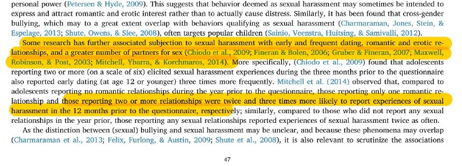 Kajian (2018) telah melaporkan bahawa terdapat hubung kait antara gangguan seksual wanita dengan perbuatan 'dating', hubungan romantis dsb.