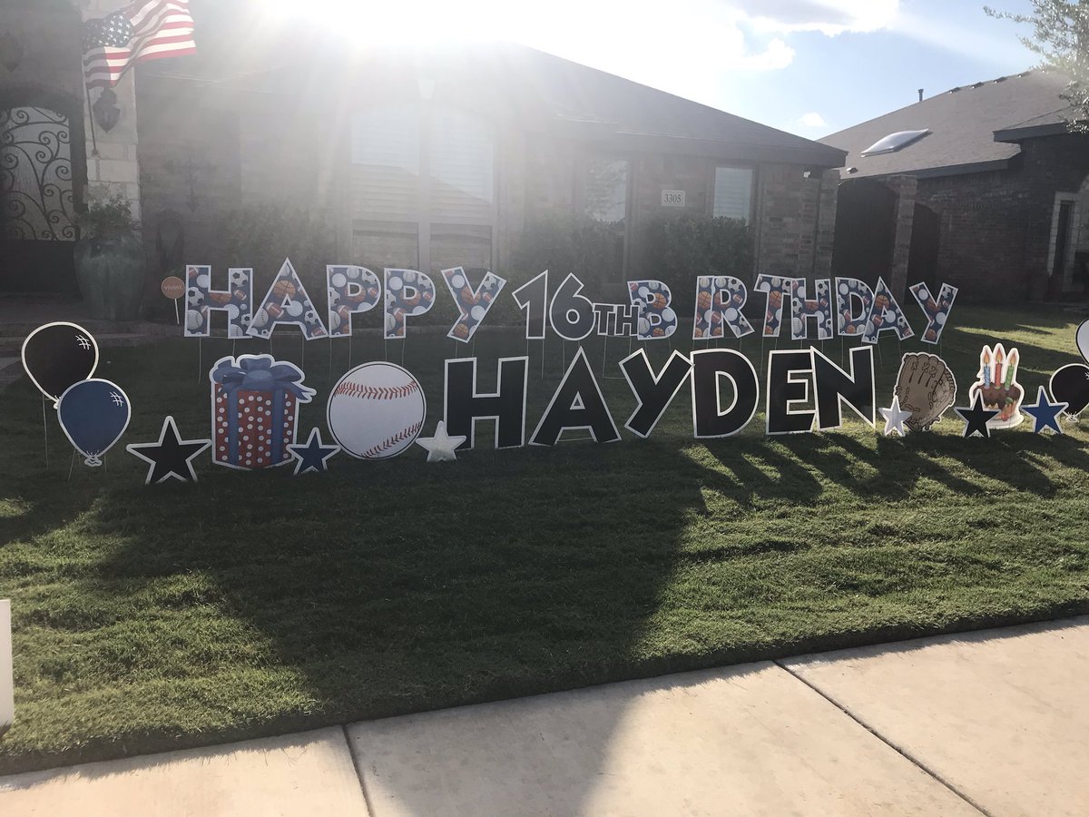 keithttu's tweet photo. Attention west Texans! We have a new driver on the streets! Happy 16th and congratulations Hayden! #happybirthday #licensedtodrive #stayoffthesidewalks https://t.co/sUTQQXdOGk
