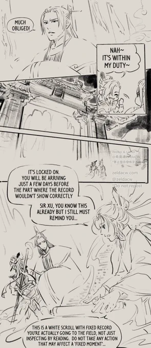 ?Mo XuanYu Underworld story comic update~
Field trip--*cough*--I mean field research time  (OvO)/

(to be continued)

*Note: Mo XuanYu is from MDZS by MXTX
*This comic, the Underworld setting, and Underworld characters are my original. 