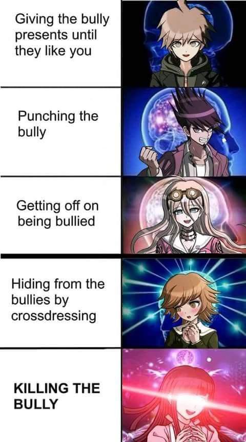 danganmemes's tweet photo. A body has been discovered! https://t.co/mapRLqYGla