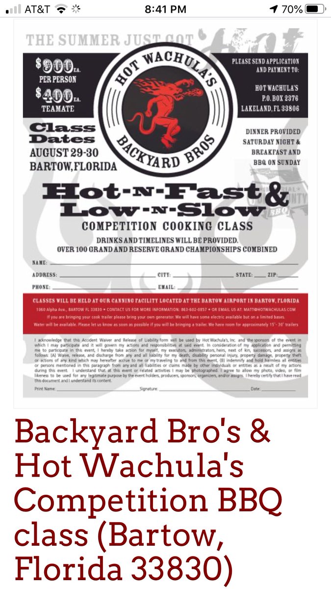 f1firestone's tweet photo. #bbqlife #basspro #kcbs https://t.co/9g9fxTahAh