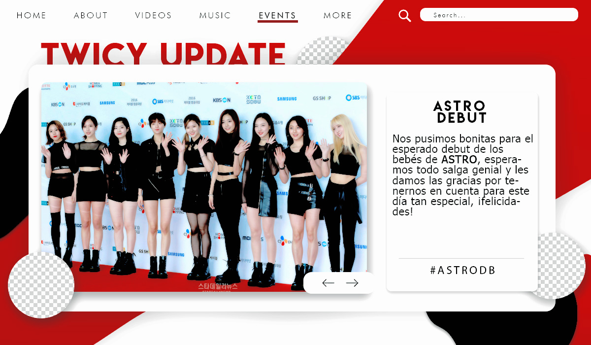 TWICY_twt's tweet image. ⠀· 得 /. @ 𝕥𝕨𝕚𝕔𝕪𝕘𝕣𝕒𝕞 · · ⃔updᥲtᥱ ##_📸 : ᥱvᥱnts ¡ * 🗓 O7O72O . ⃗♡ ) % #ASTRODB ›

Ya llegamos al debut de estos preciosos chicos para darles todo nuestro apoyo y presentarnos, esperamos todo salga genial, ¡les deseamos lo mejor!