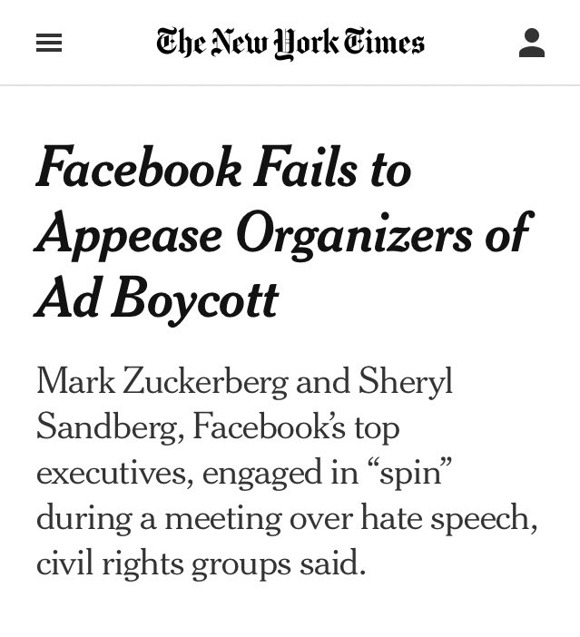 Imagine if...Facebook had a real Board of Directors... just look at these headlines...   @nytimes