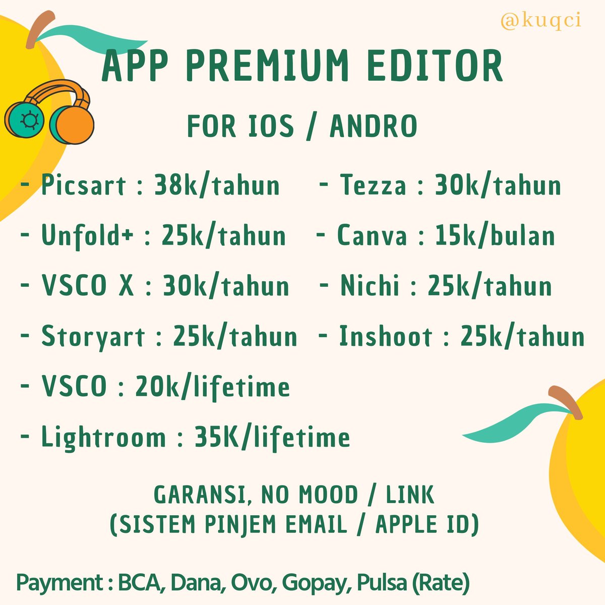 Cek pinned ya tweet media
