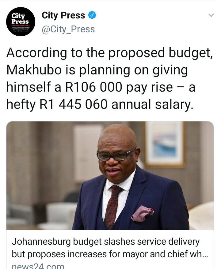 This is what happens when you give a metro to those ⁦<a href="/MYANC/">ANC - African National Congress</a>⁩ criminals ⁦<a href="/Julius_S_Malema/">Julius Sello Malema</a>⁩