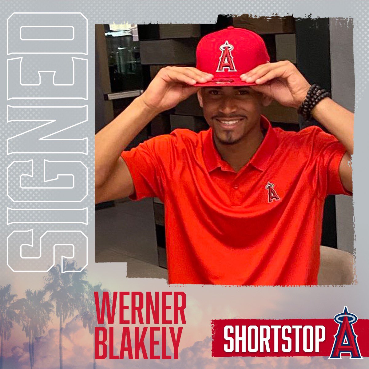 Angels's tweet photo. Welcome to the org, fellas! 🙌 https://t.co/oTyDMXbK5y