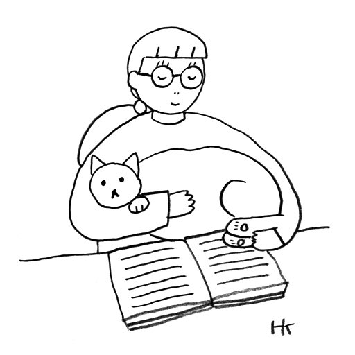 ポトフとねこちゃんと読書