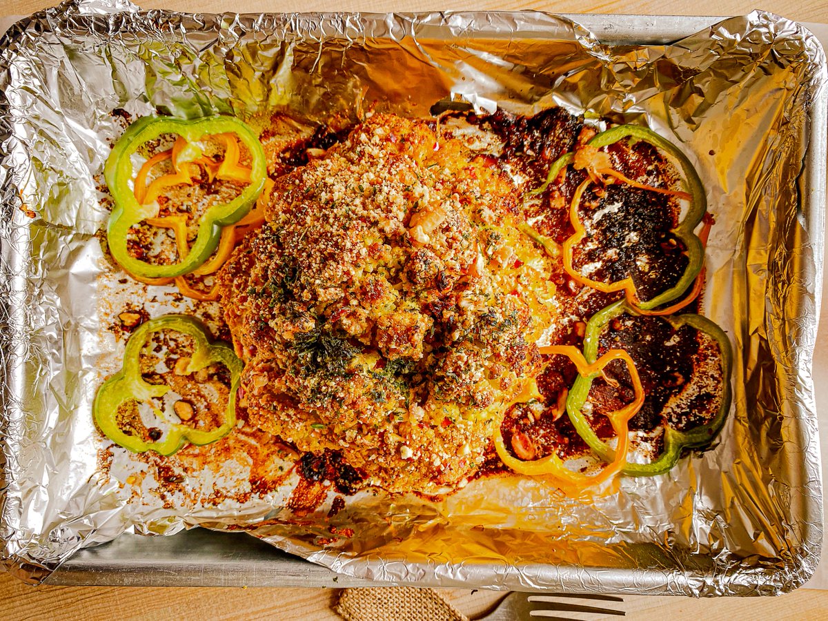 PSILoveLife's tweet photo. Whole Roasted Cauliflower!

Follow my #easyrecipes to make this #delicious #vegetarian  dish

New Video!🚩📽🚩▶️

Checkout the full #VIDEO : https://t.co/wzL71ZMI3y

Follow @ #Instagram : https://t.co/MGFhujigjT

#recipes #RecipeOfTheDay https://t.co/ff5MxUxDt4