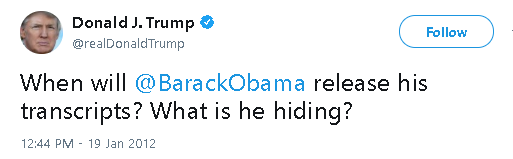 dvillella's tweet photo. @realDonaldTrump #ReleaseYourTranscripts https://t.co/S6VDAGRUM6