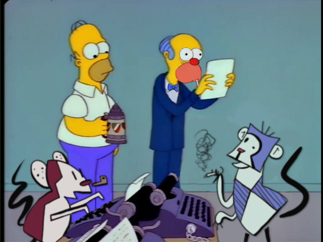 TheOddKepple's tweet photo. #simpsons #hochhech #blurst https://t.co/jl0GoFgdRF