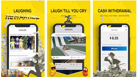GivesPlatz's tweet photo. 🎁 MONEY APPLICATION 🎁 

You want to make MONEY by just 
playing games, watching videos? Then 
download the «CLIPCLAPS» 
application and use my code for 

FREE 1$ 💶💶

-https://t.co/O4iTCxYtlV 👀 https://t.co/BMfPya62sN