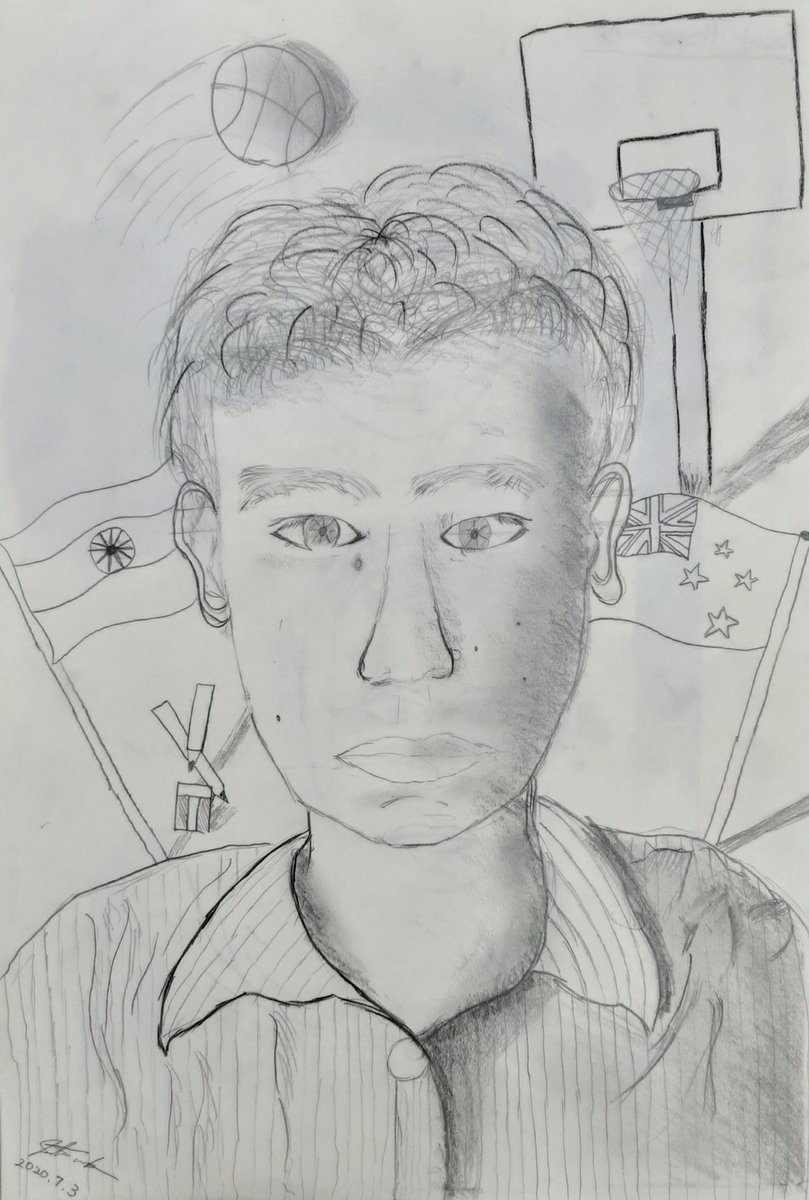 AlisaPotter14's tweet photo. Graphite self portraits by my grade 10 students #visualsarts #MYP #artteacher #highschoolart https://t.co/ePmdlJbPw2