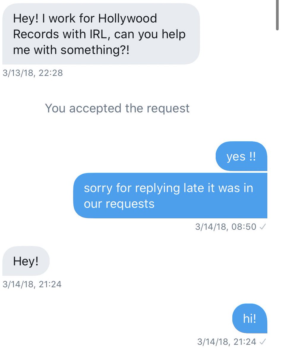 we ended up getting a dm one day from someone who worked with them (will not say who exactly to keep their privacy reason) but here are our first messages with them at first we were all very skeptical & questioned everything but it became very evident it was legit after the fact