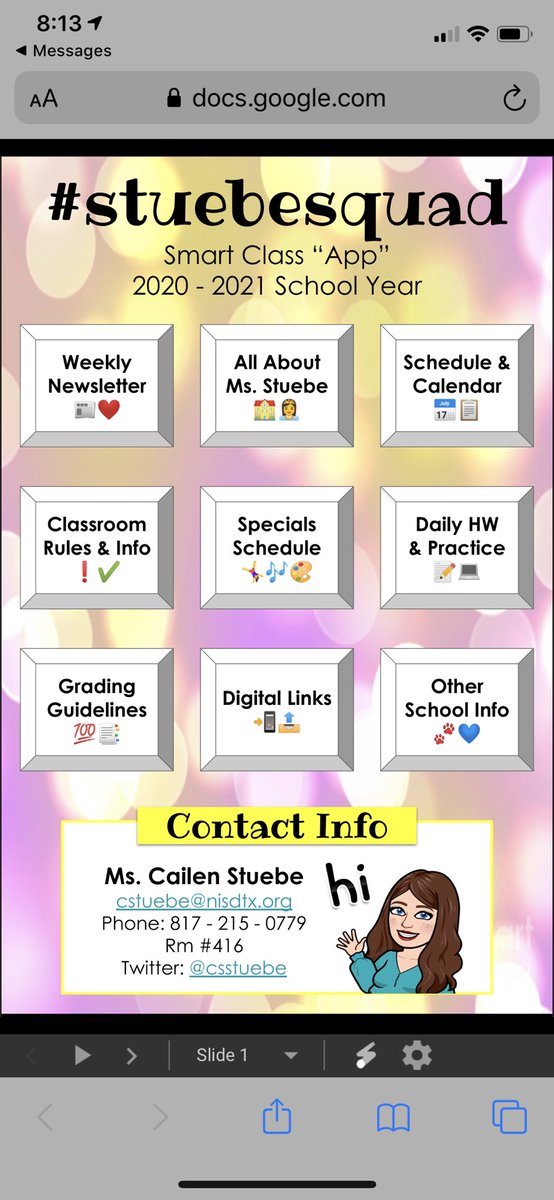 cssroberts's tweet photo. Love love love my new class smart app! Can’t wait to have everything in one place for my parents this school year! #classapp #parenthub #stuebesquad 💻📲💙 https://t.co/pbX4MU7cke