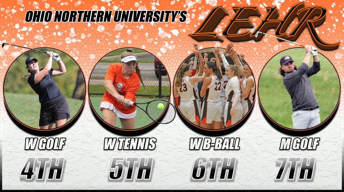 ONU_SAAC's tweet photo. GPAs are in. Athletic finish has been adjusted for spring sports. And it's time to unveil places 4-19 of our final #LehrCup standings! #LehrCup https://t.co/qzakKbvtk0