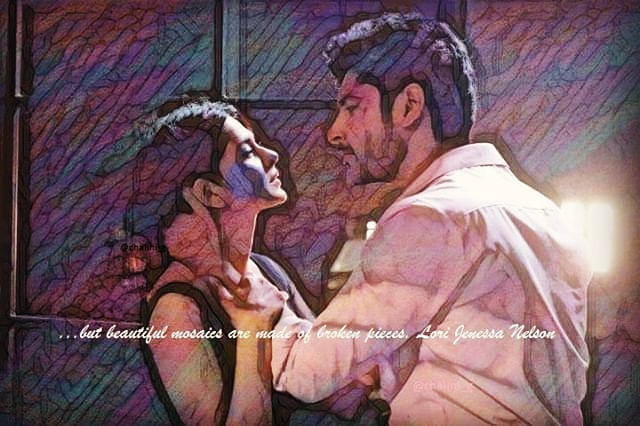 Chalini_G's tweet photo. .... but beautiful mosaics are made of broken pieces - Lori Jenessa Nelson #qotd
#MayRa β€οΈ #Beyhadh2 #ShivinNarang #JenniferWinget #shivjen #bestonscreencouple #mayraforever
#majormissing #CompleteBeyhadh2 https://t.co/MfB33LvBYF