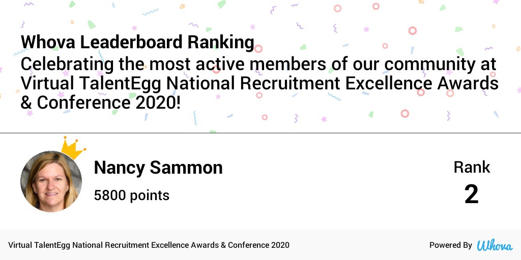 Humphreyyyang's tweet photo. I made it! #2 on the leaderboard at #talentegg,TEAwards via Whova event app https://t.co/18U2bPpgIG https://t.co/owgp6EaWy4