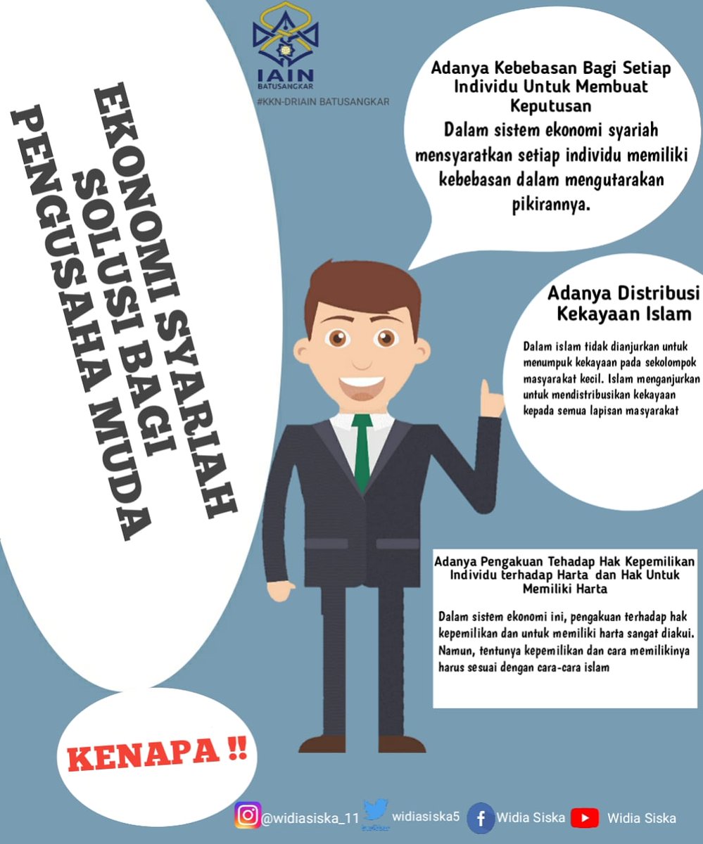 WidiaSiska5's tweet photo. Assalamualaikum wr.wb , saya Widia Siska, jurusan Ekonomi Syariah, dalam rangka mensukseskan KKN-DR IAIN BATUSANGKAR, mengajak teman-teman untuk like, comment dan share postingan pada poster ke sebelas saya sebanyak-banyaknya. https://t.co/WSZ7S0lfFz