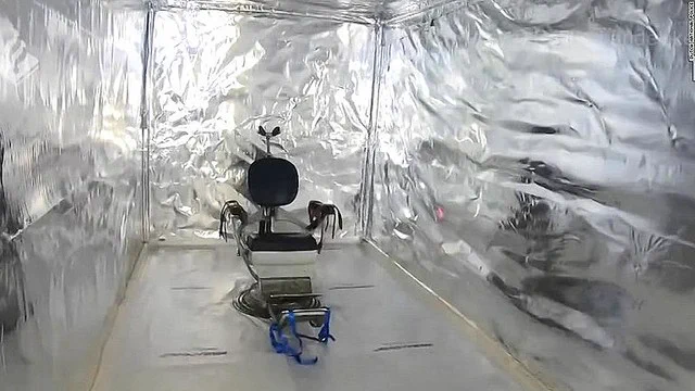 輸送コンテナに秘密の拷問部屋が見つかる・・・。オランダ国家検察が発表。