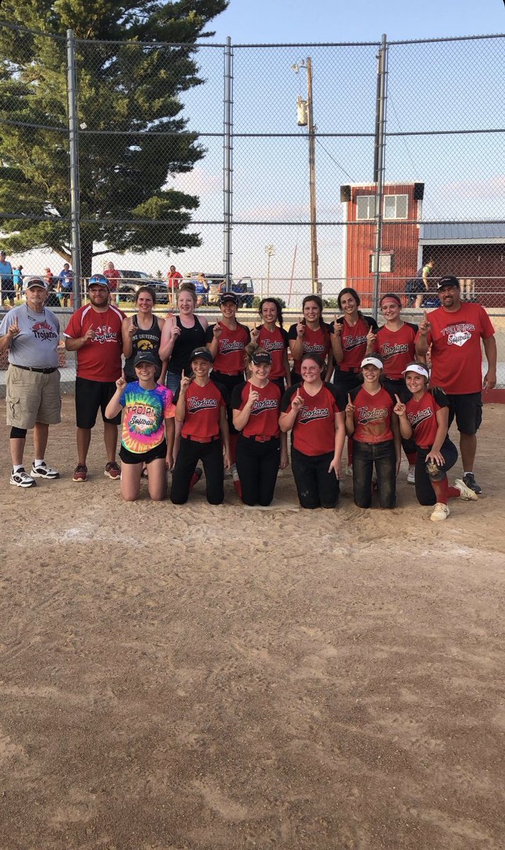 Lady Trojans win conference title with an undefeated record of 16-0!