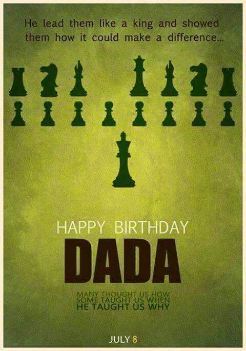 PranetMKoli's tweet photo. Wish You Many Many Happy Returns Of The Day #Dada @SGanguly99 The #Prince Of #Kolkata The #God Of #OffSide  Ex #Chairman Of #CAB #President #BCCI ...

But Most Importantly The #King Of #Leadership, #Belife,  #Architect Of #Team &amp; #Future #ICC #President.

Happy Birthday Dada...🎂 https://t.co/dNp5HtiisM