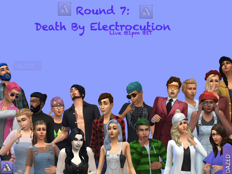 A2Purple's tweet photo. Round 7 of The Last Foundation Team Member Standing challenge! Come join us today @1pm BST to see who will be the next to die. Which member is the useless electrician!
@OfficialHabboUN https://t.co/k60vvmwvCF