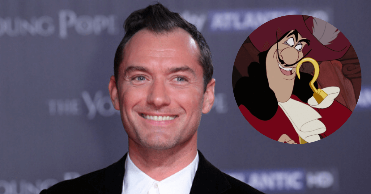 InsideTheMagic's tweet photo. Jude Law in Talks to Play Hook in ‘Peter Pan’ Remake #judelaw #peterpan #disney

https://t.co/fFC2oLY9pe https://t.co/njXOtmdNJq