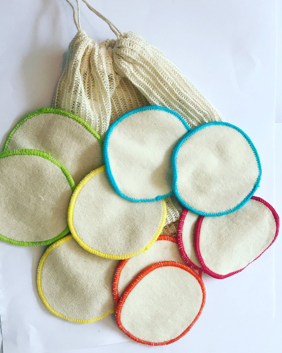 itsallabouteco's tweet photo. Reusable make up remover rounds are a great way to reduce your plastic usage.  Cotton rounds and cotton wool come wrapped in plastic not to mention the waste that comes with them too. Find them on our website. #plasticfree #zerowaste #ecofriendly #PlasticFreeJuly https://t.co/MAUxLppT7B