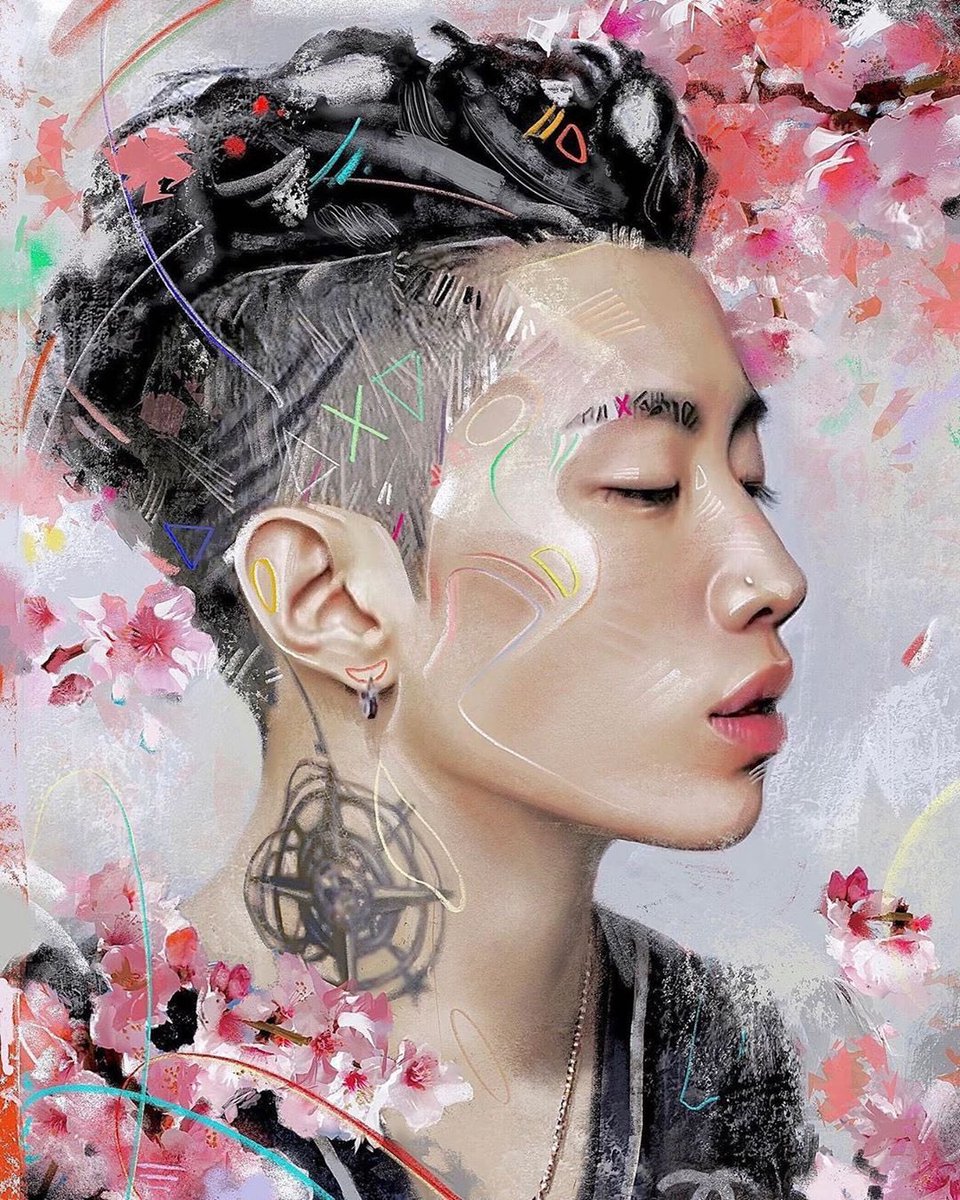 kkkkiiimmi's tweet photo. Jay Park @JAYBUMAOM 
painting by Kildren 😍

Amazing artworks!! 

https://t.co/RmlxHmX2My https://t.co/r5jStCTvuj