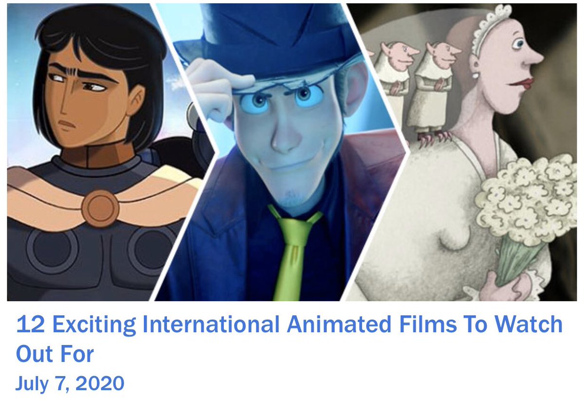 Carlos_Film's tweet image. For @RottenTomatoes, I wrote about 12 exciting animated films I saw as part of Annecy, in full or as works-in-progress: a surrealist take on Robinson Crusoe, a Russian opera, an Arab world legend, a Latvian work on marriage, a new Irish stunner, &amp;amp; more: editorial.rottentomatoes.com/article/12-exc…