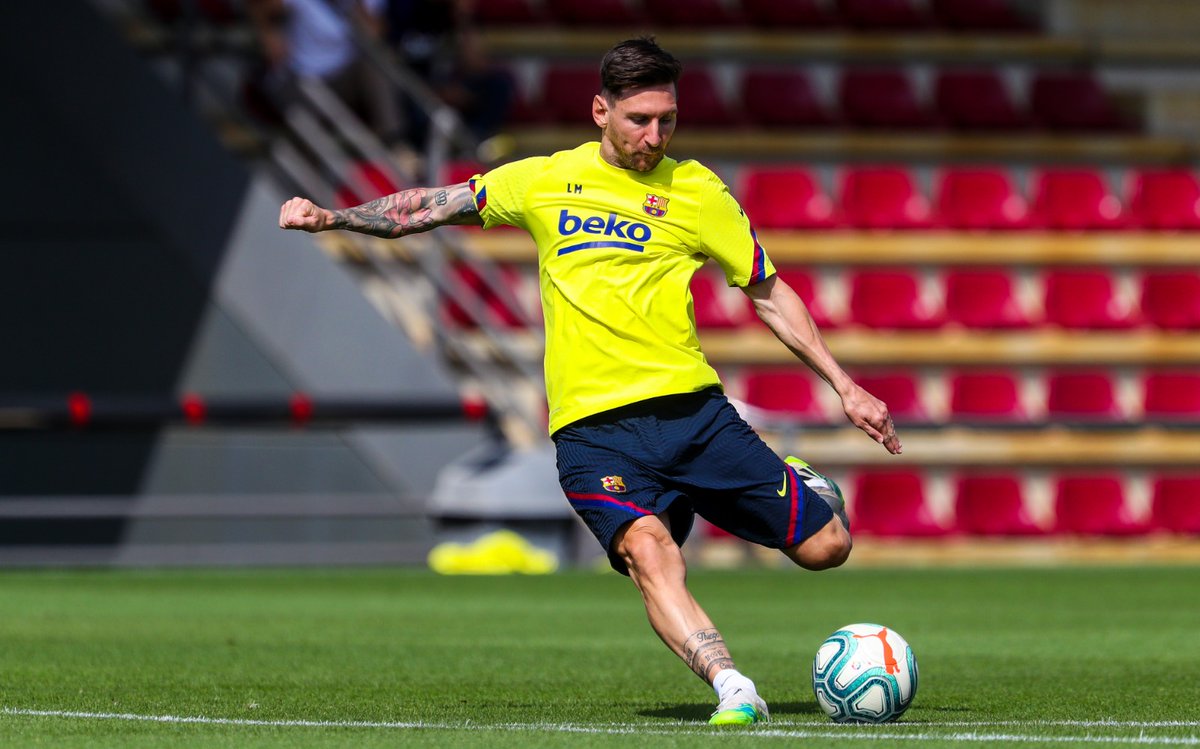 ⚽ #Messi ⌛ #BarçaEspanyol