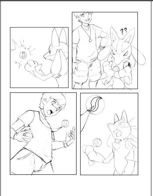 some sketches I will be coloring soon :3 