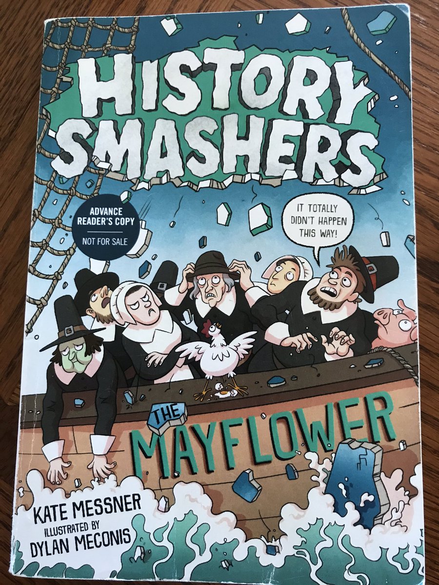 bytesofbooks's tweet photo. I’m all aboard the Mayflower and learning so much. 🗺
#mustkeepreading #bookposse @KateMessner @dmeconis @randomhousekids https://t.co/getnsx1cRm