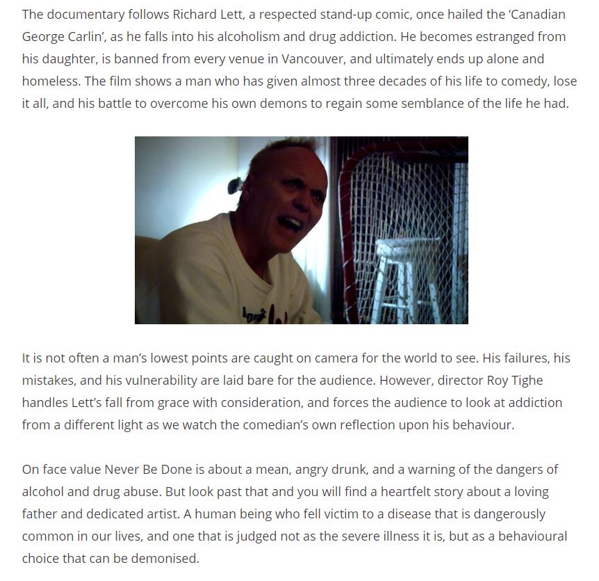 Never Be Done: The Richard Glen Lett Story tweet media