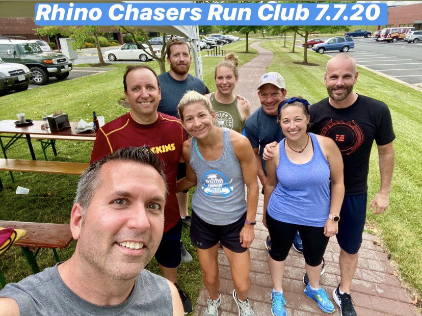 running_trav's tweet photo. 7 miles total😎 I think the heat and humidity during tonight’s run was somewhere between OMG and WTF!?!🥵🍻🦏#rhinochasersrunclub #inthistogether #werunforbeer #RunFam #phase3running #twoadaytuesday @LostRhino https://t.co/iXxci1Kbwv