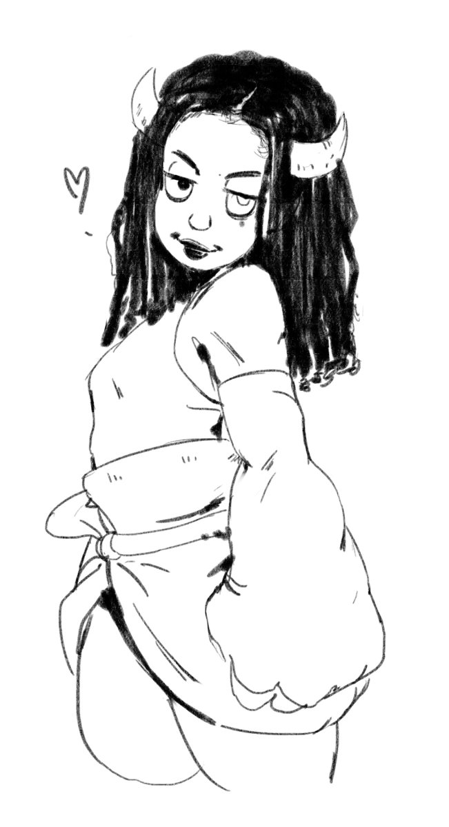 Mary and Avjo doodles 