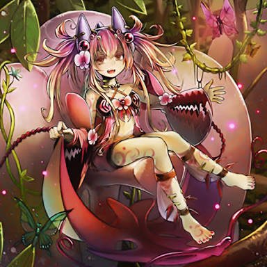 cardsdrawnbad This anime girl is a praying mantis and will bite a