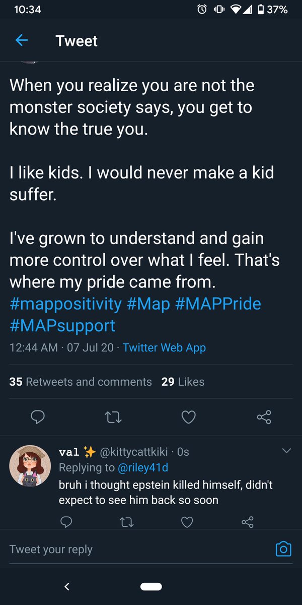 kittycattkiki's tweet photo. pedophilia is as evil as evil gets idc https://t.co/ydeRQhzBBn
