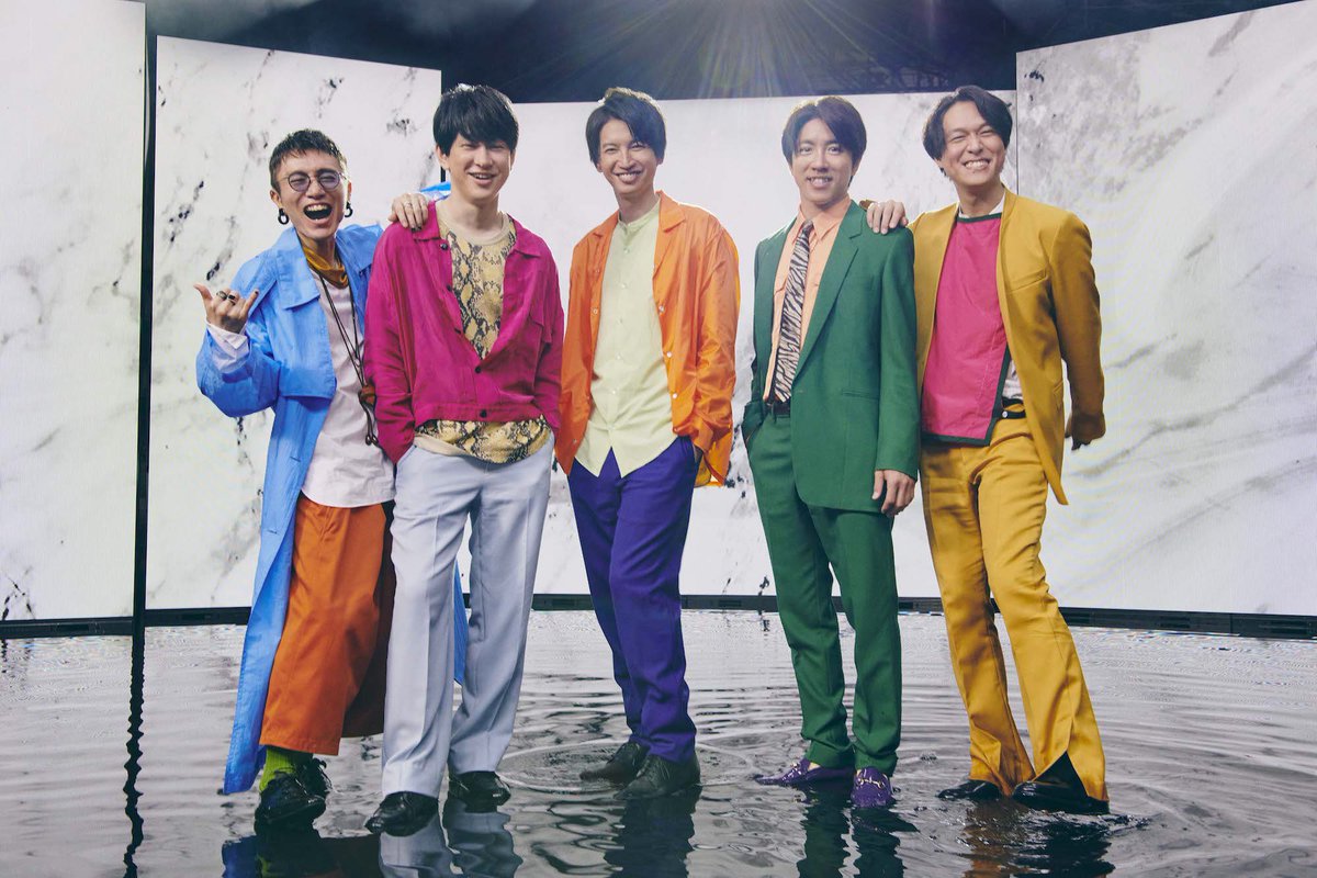 ひよ これぞ関ジャニ って感じの色 派手な色が似合う男たちだ コンセプトはよくわからんが