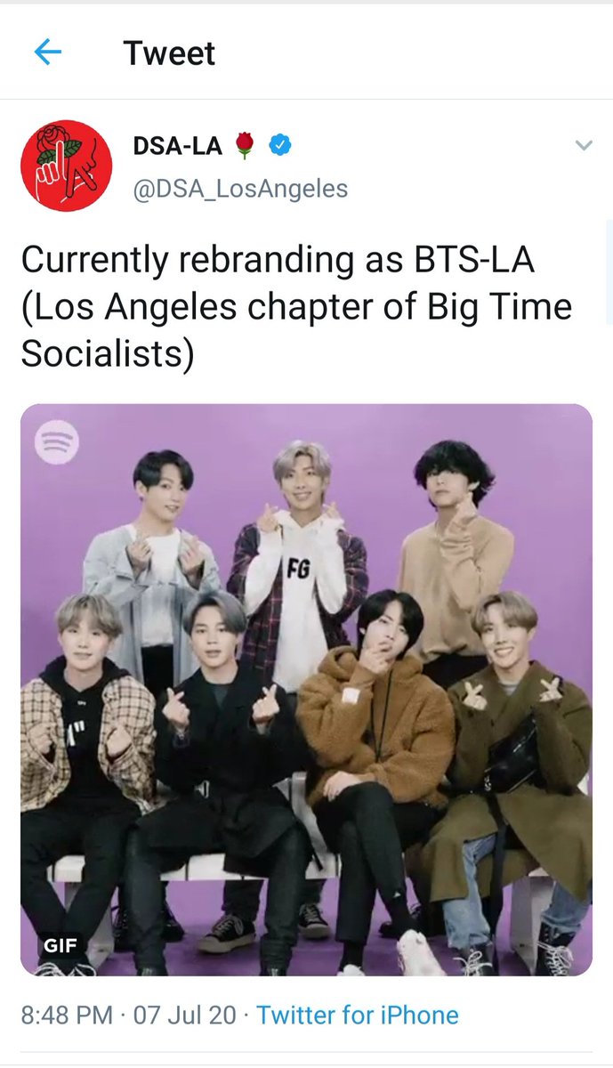 Bts face and name is plastered all over this whole thing! Do you not understand how dangerous this is? They were already running a foreign interference narrative and now we wanna add this to the mix? The number of little 7 I see populating this trend is insane!+