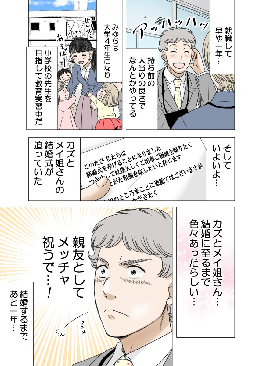 ある男が親友の妹と結婚するまでの話70
#ある幼なじみが結婚するまでの話 