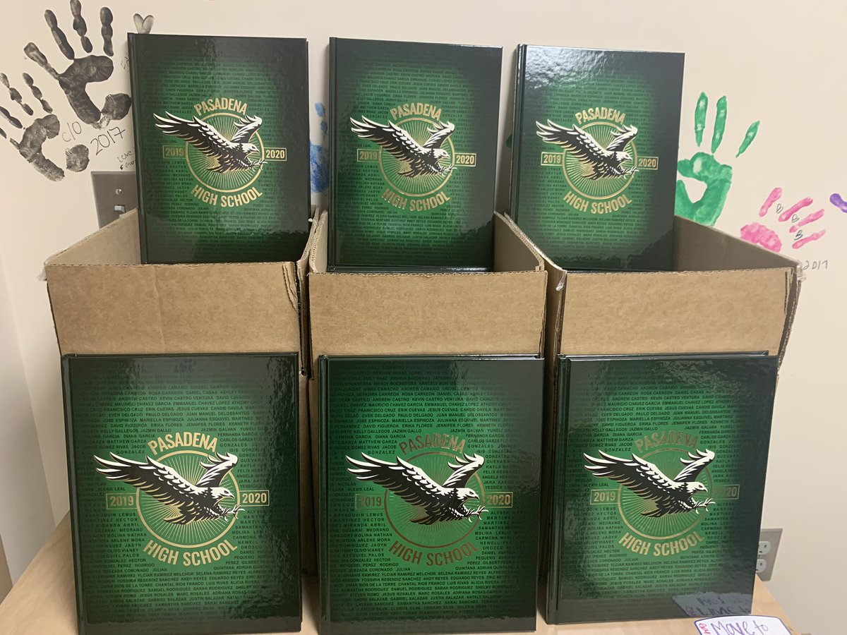 Yearbooks are IN!! Make plans to pick-up  your yearbook next week. Yearbooks will also be sold for $75! 💚🦅📸