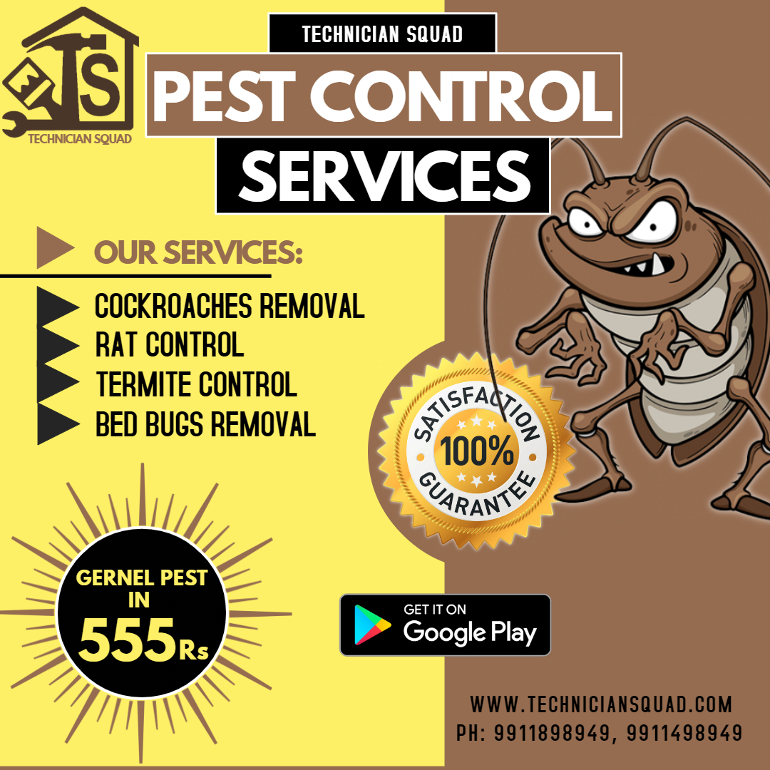 TECHNICIANSQUA2's tweet photo. Providing pest control services in DELHI.
.
.
.
Contact us:- 9911898949, 9911498949
.
.
.
#pestservice #pestcontroll #termitecontrol #bedbugsremoval #ratcontrol #cockroachesremoval https://t.co/yZsrBVW1Ol