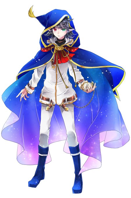 ゆうしゃのがっこ 公式 Pbw Na Twitteru フトゥールム スクエア美術室から全身図イラストが届いたよ キャラクタ ウィトル ラーウェ イラストレーター 朝野れい T Co Tvwvbx8nnv 中性的な顔立ちをした エリアルの子だよ ところどころアレンジされ